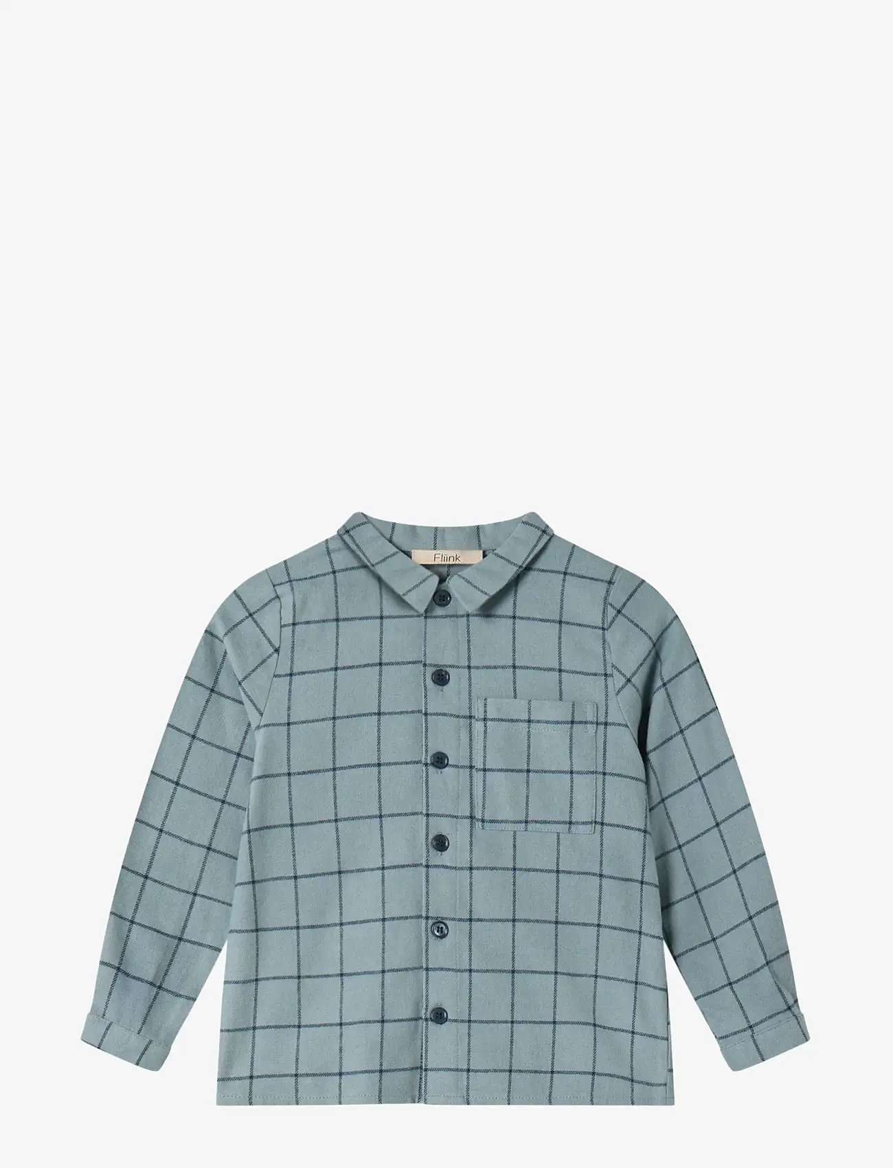 Fliink - CODY CHECK SHIRT - pikkade varrukatega särgid - slate - 0