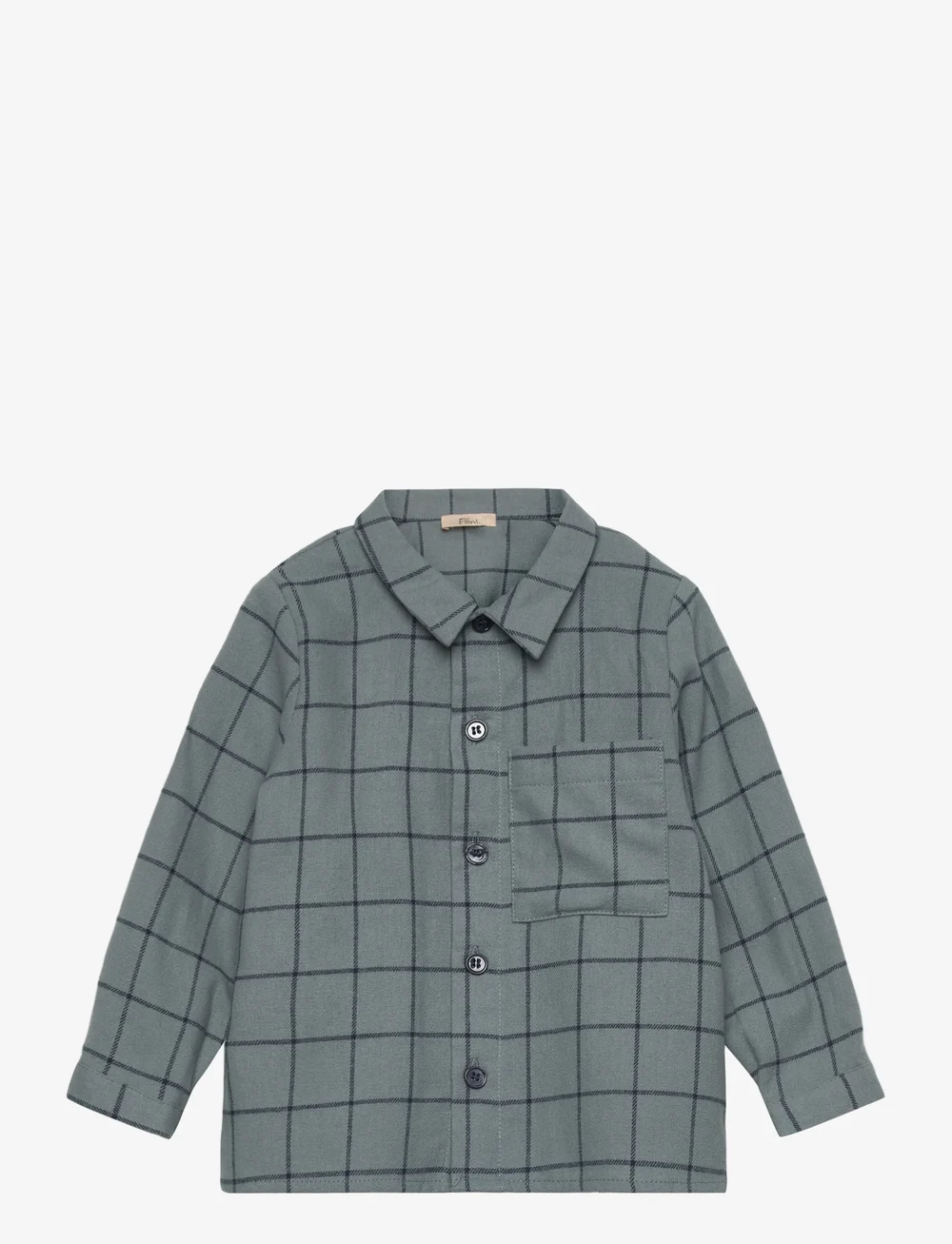 Fliink - CODY CHECK SHIRT - long-sleeved shirts - slate - 0