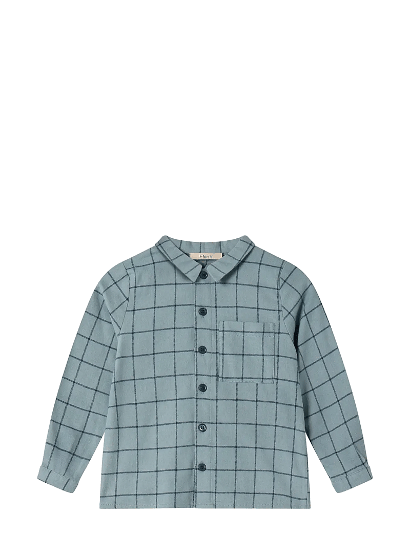 Fliink - CODY CHECK SHIRT - pikkade varrukatega särgid - slate - 0