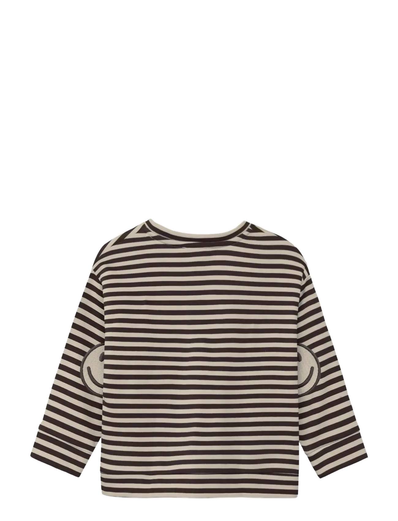 Fliink - ALVIN LS STRIPE SWEATSHIRT - coffee bean / sandshell - 2