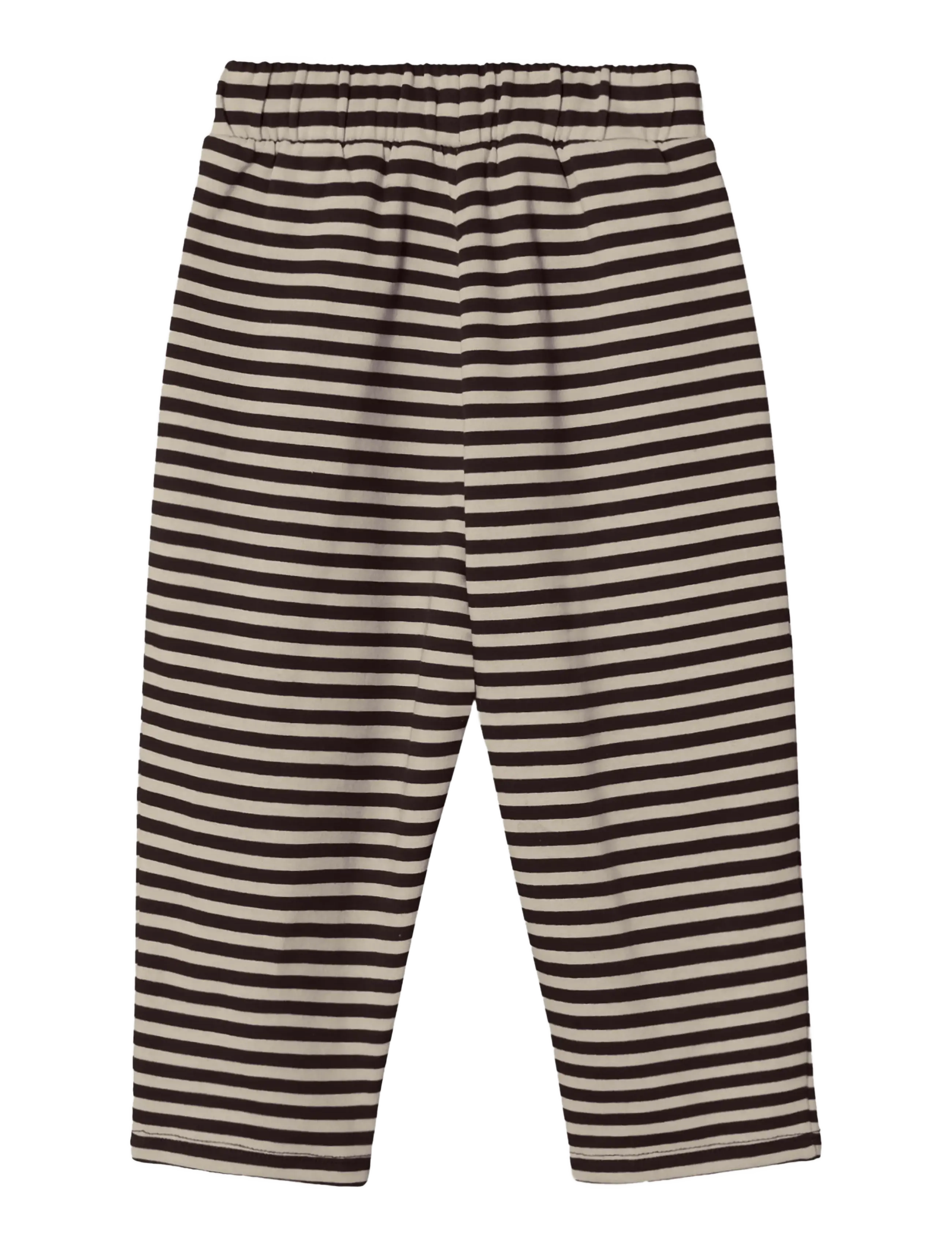 Fliink - ALVIN STRIPE PANT - coffee bean / sandshell - 1