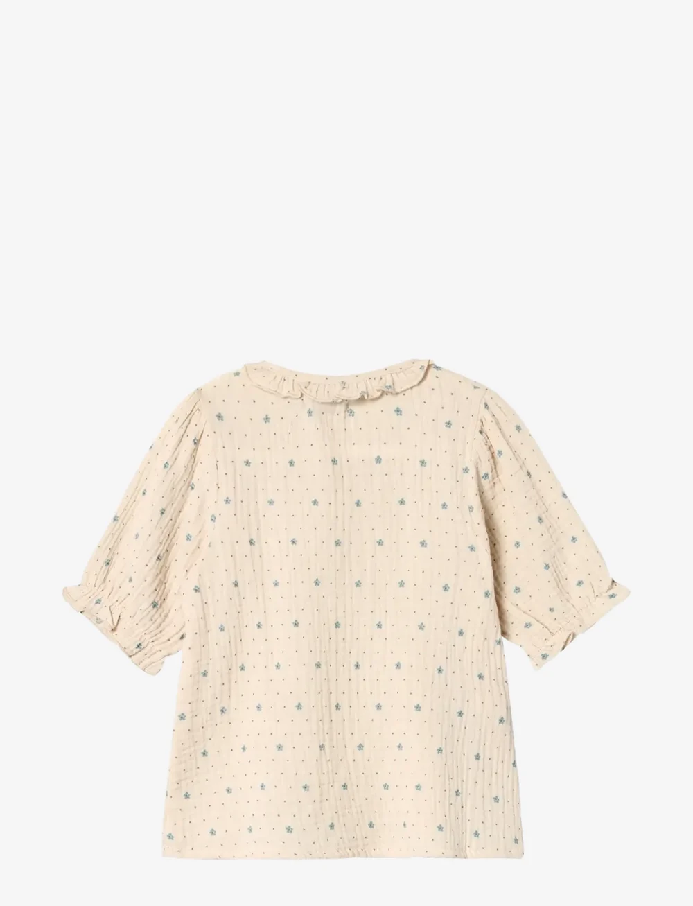 Fliink - BLOOMING SS BLOUSE - blouses & tunics - cream - 1