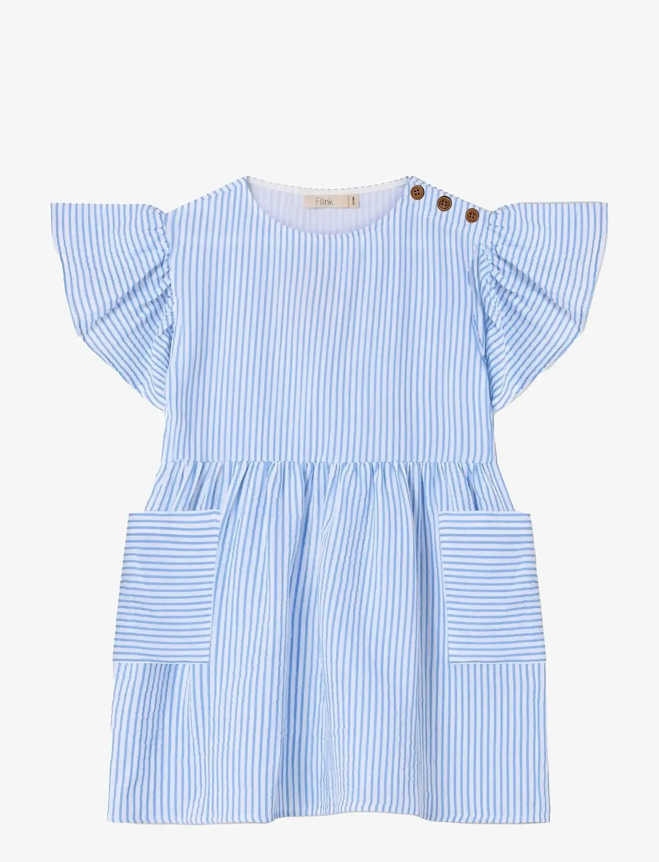 Fliink - CHA CHA SS DRESS - kortærmede babykjoler - blue - 1