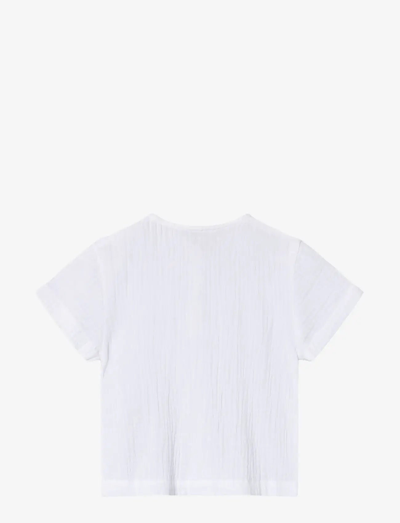 Fliink - CHA CHA SS SHIRT - lühikeste varrukatega t-särgid - white - 1