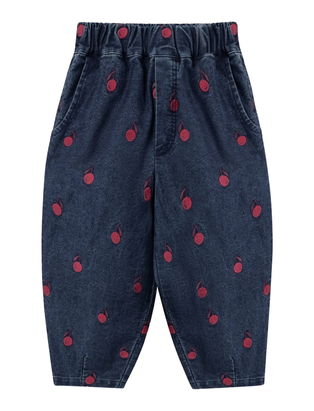 Fliink - DONNA EMBR. DENIM PANT - dark denim blue - 1
