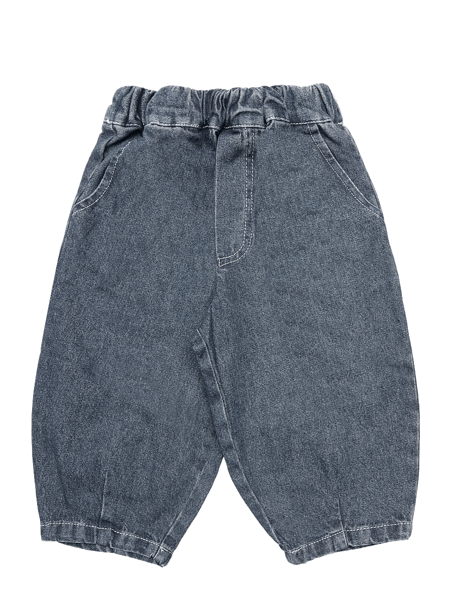 Fliink - DON DENIM PANT - vaba lõikega teksad - dark denim blue - 0