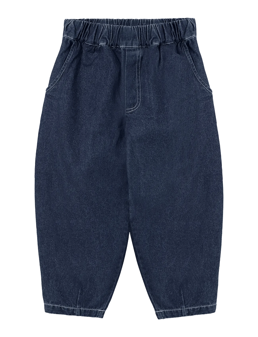 Fliink - DON DENIM PANT - loose jeans - dark denim blue - 0