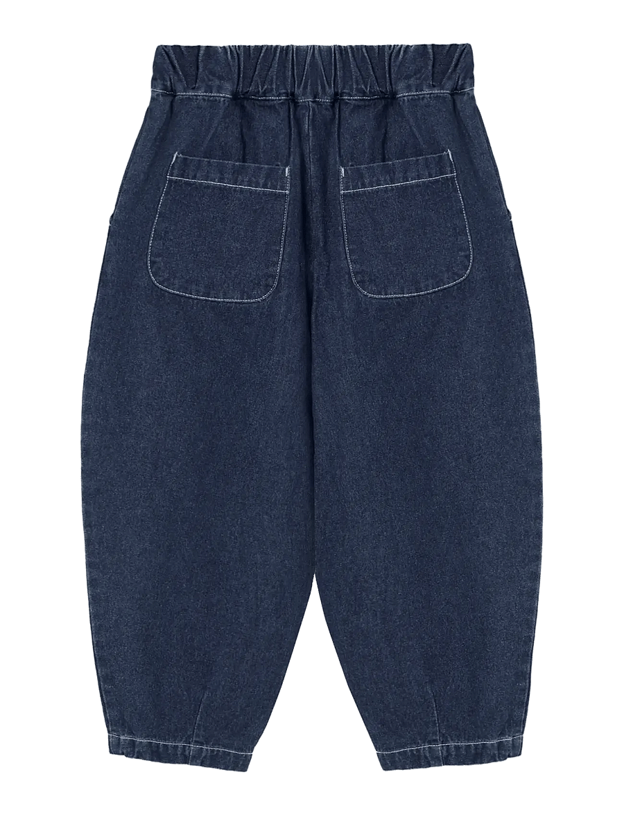 Fliink - DON DENIM PANT - loose jeans - dark denim blue - 1