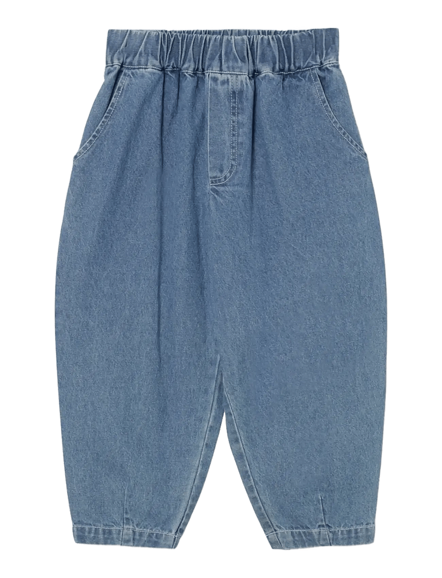 Fliink - DON DENIM PANT - laisvo kirpimo džinsai - medium denim blue - 1