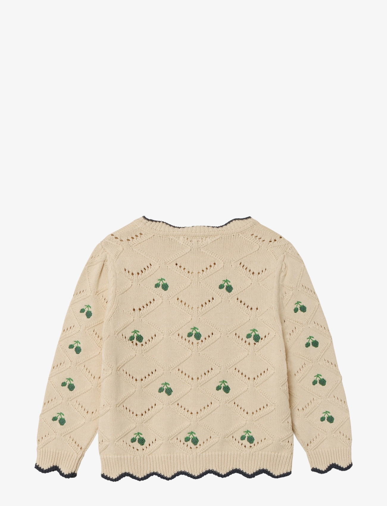 Fliink - MELA RUFFLE CARDIGAN - cream - 1
