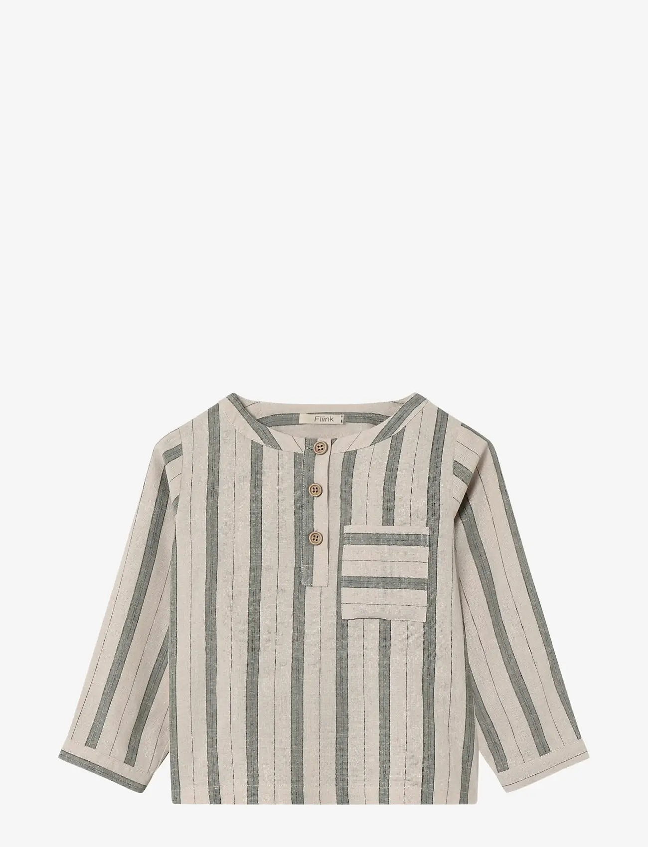 Fliink - VIRA LS SHIRT - langærmede skjorter - green - 0