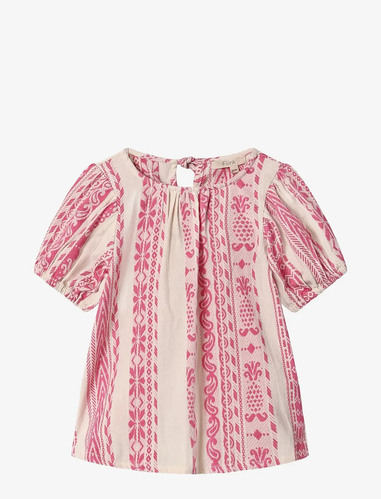 Fliink - ADDIE SS BLOUSE - alussärgid - pink - 0
