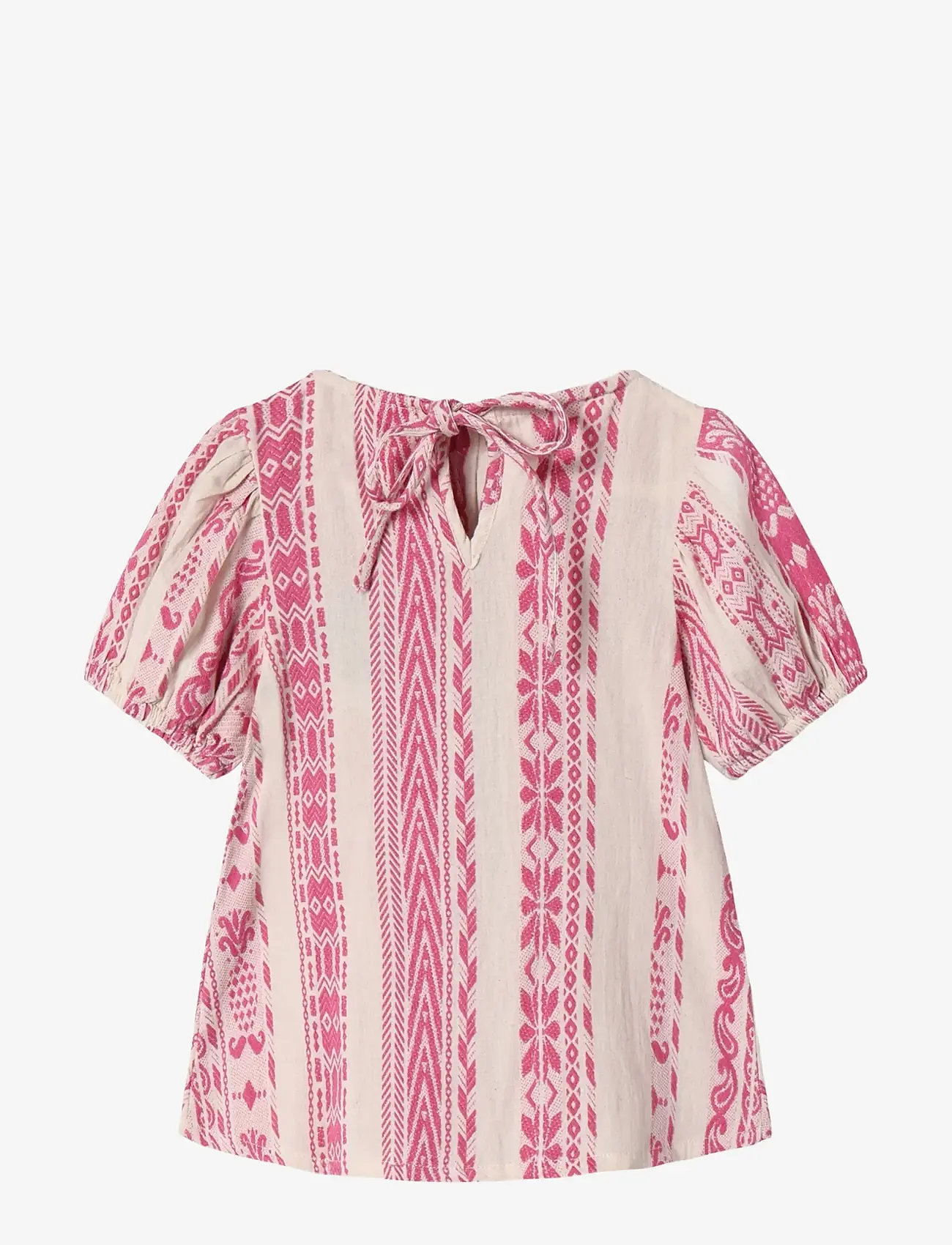 Fliink - ADDIE SS BLOUSE - alussärgid - pink - 1