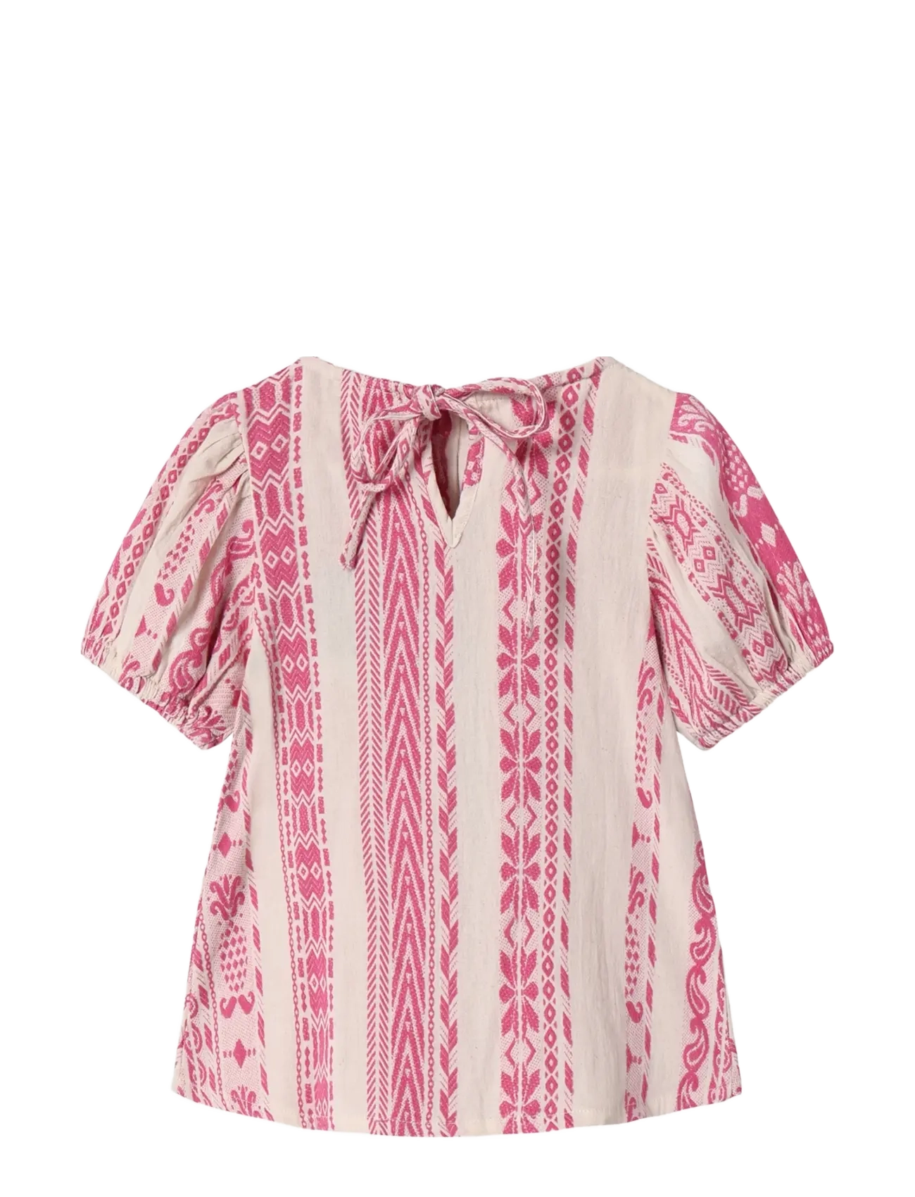 Fliink - ADDIE SS BLOUSE - blouses & tunics - pink - 1