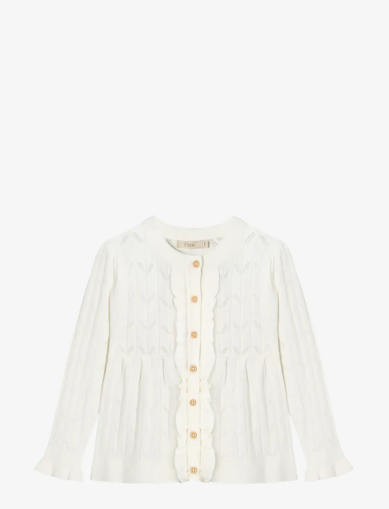 Fliink - SUNNY CARDIGAN - cardigans - white - 0