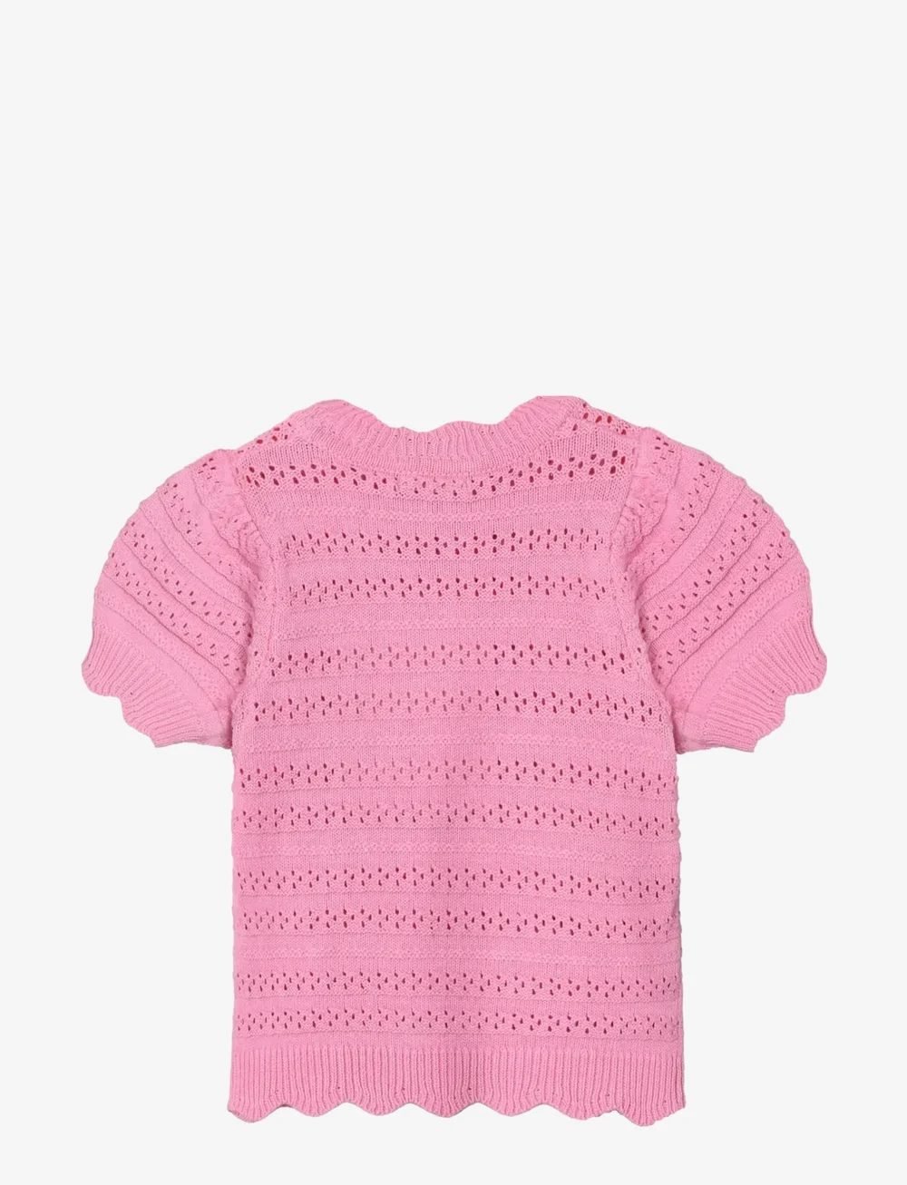 Fliink - MAGIC SS PUFF BLOUSE - pullover - pink - 1