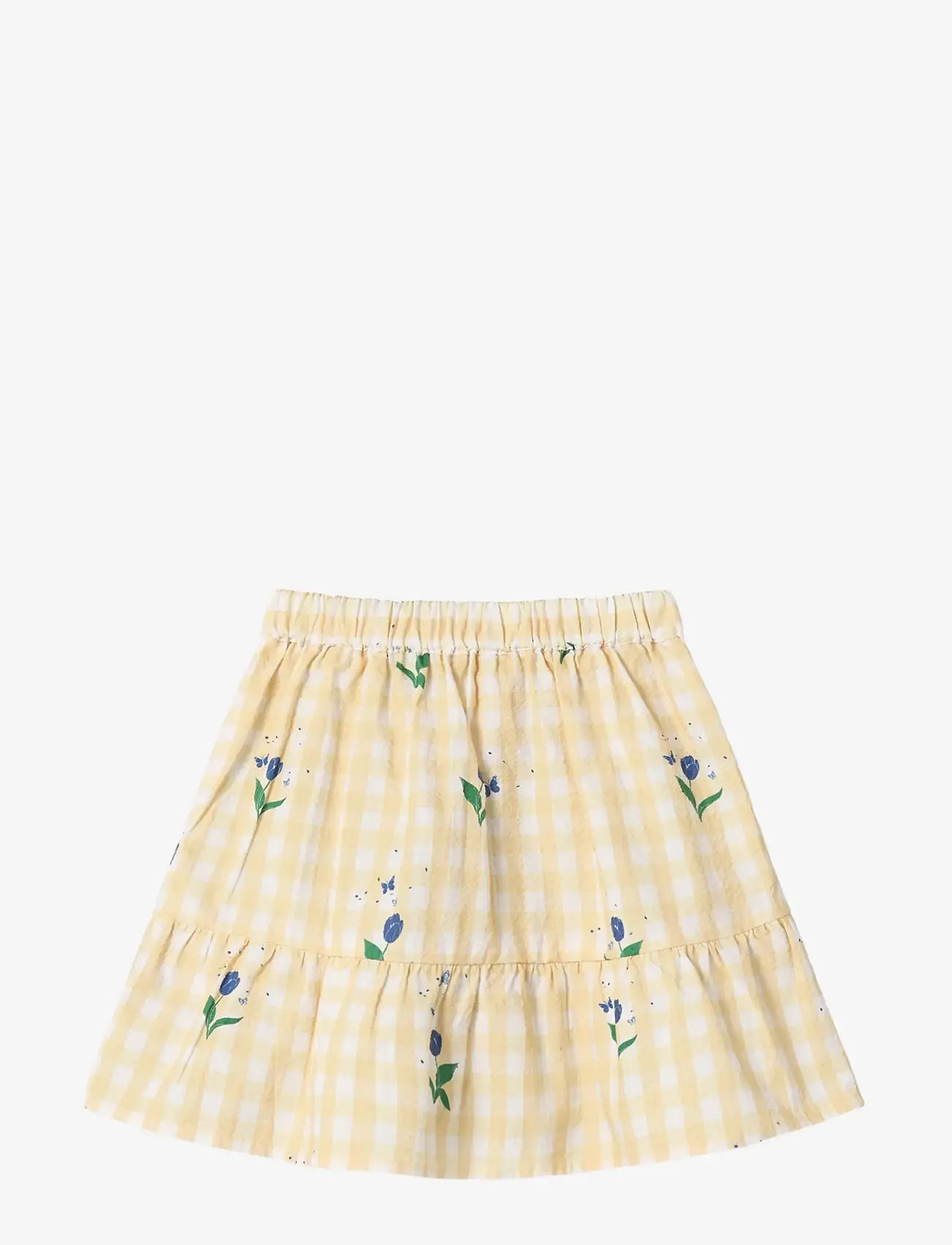 Fliink - AGNES FLOWER SKIRT - kurze röcke - yellow - 1