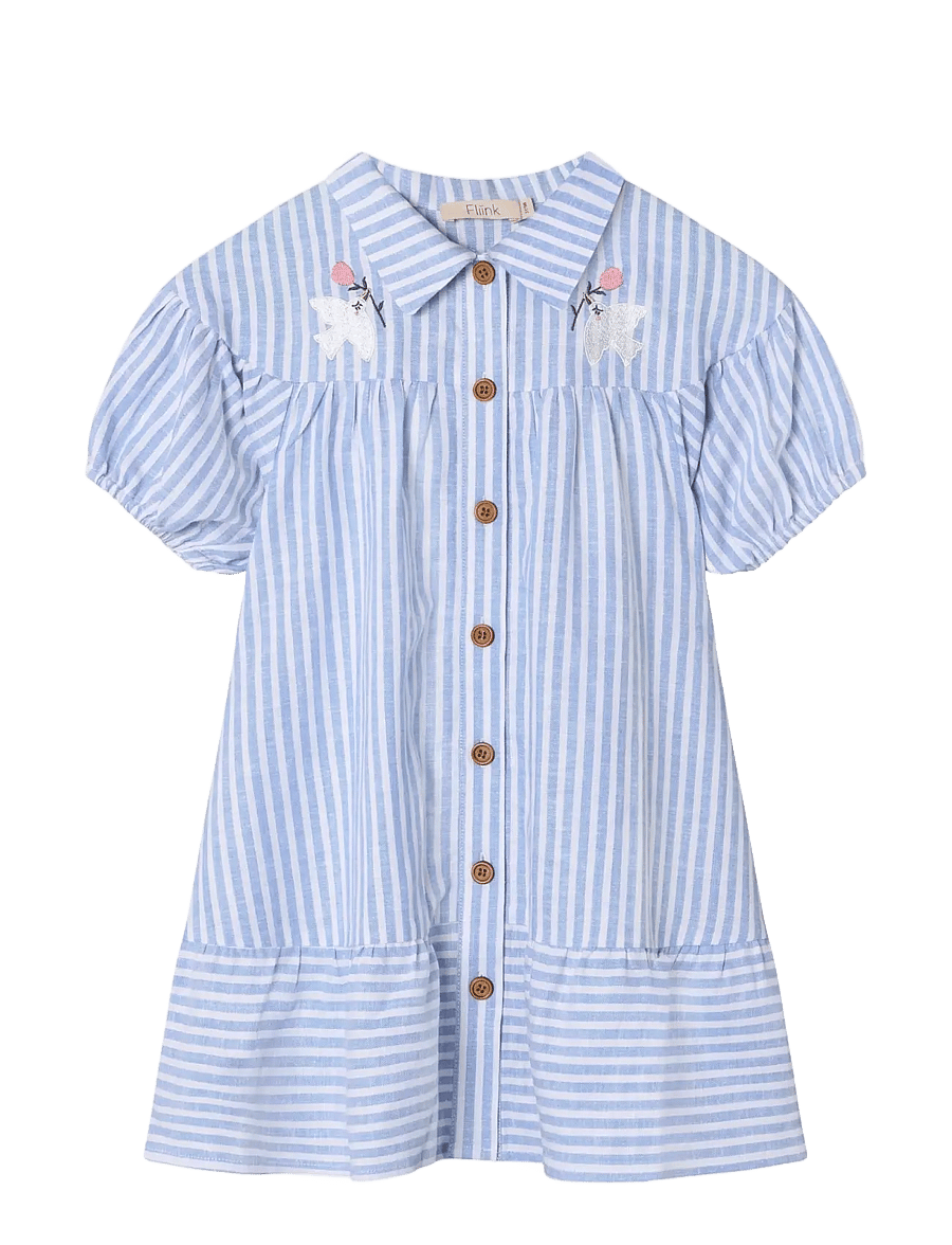 Fliink - VIRA SS DRESS - blue - 0
