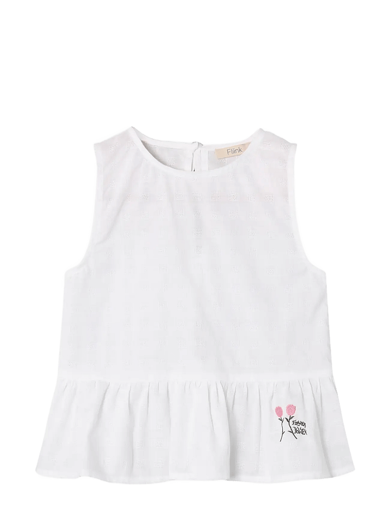 Fliink - ZORRO TOP - pluusid ja tuunikad - white - 0