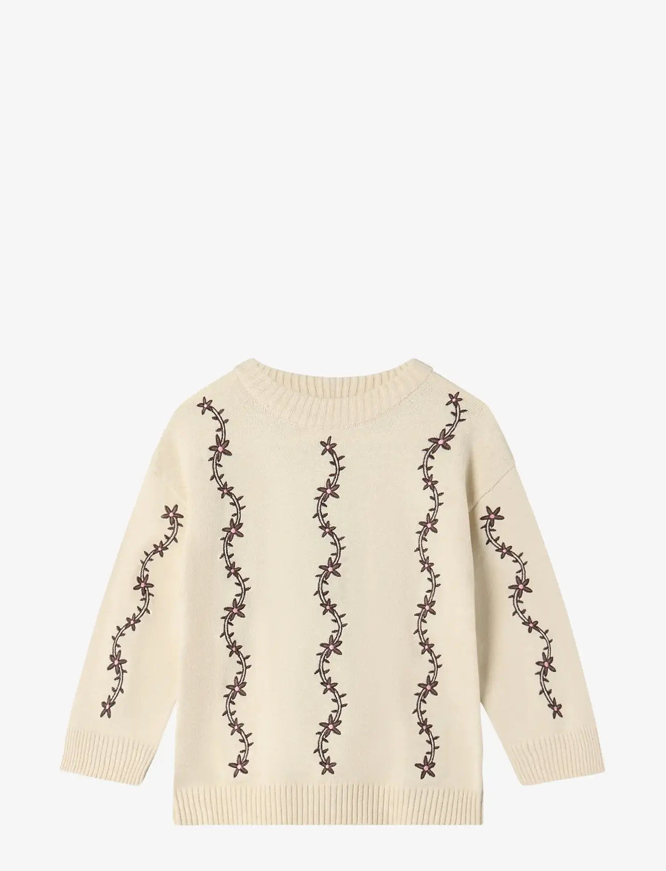 Fliink - ALON FLOWER PULLOVER - swetry - sandshell - 0