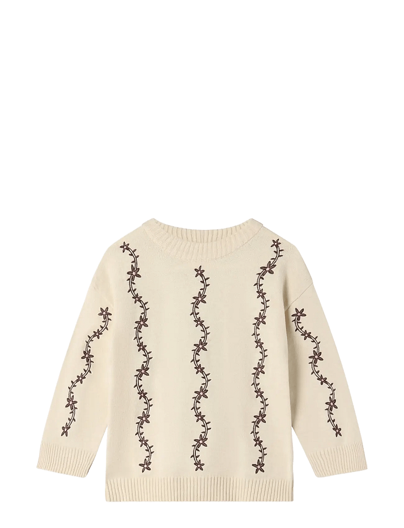 Fliink - ALON FLOWER PULLOVER - pullover - sandshell - 0