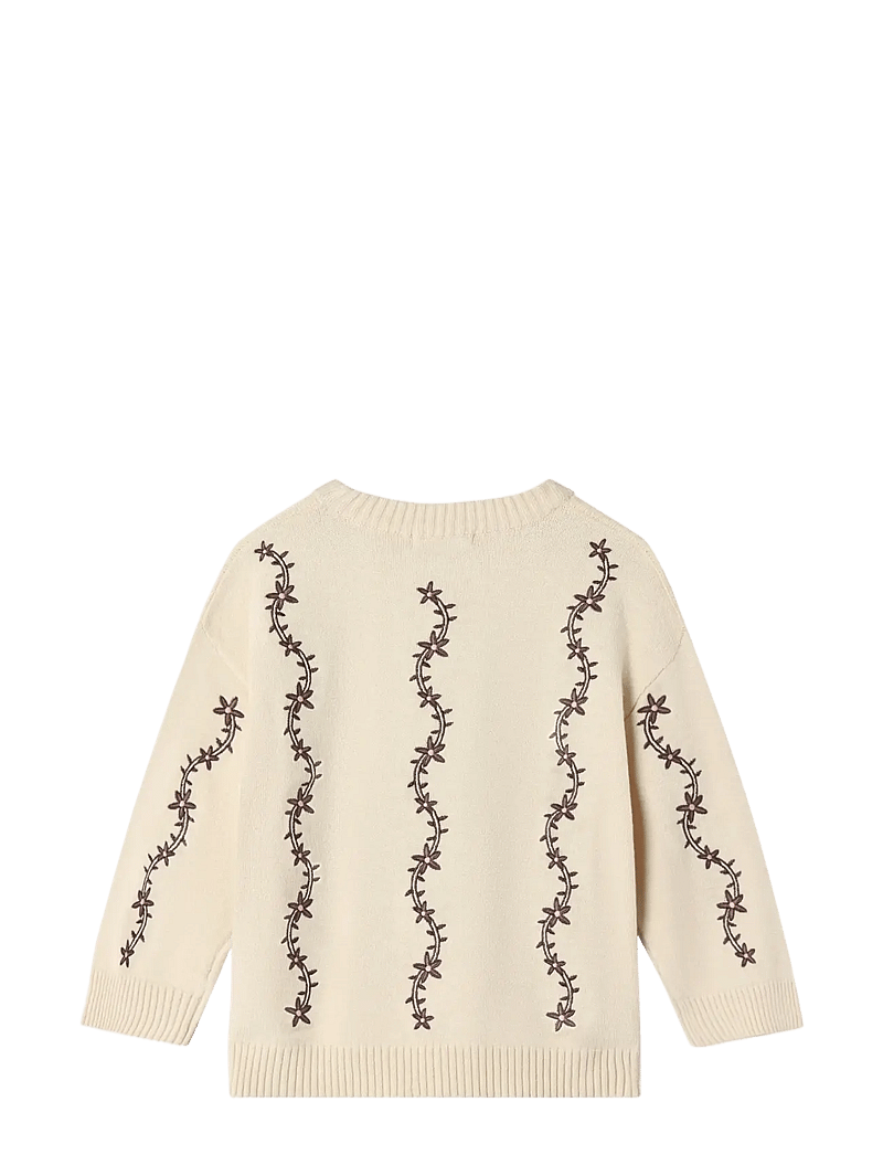 Fliink - ALON FLOWER PULLOVER - pullover - sandshell - 1