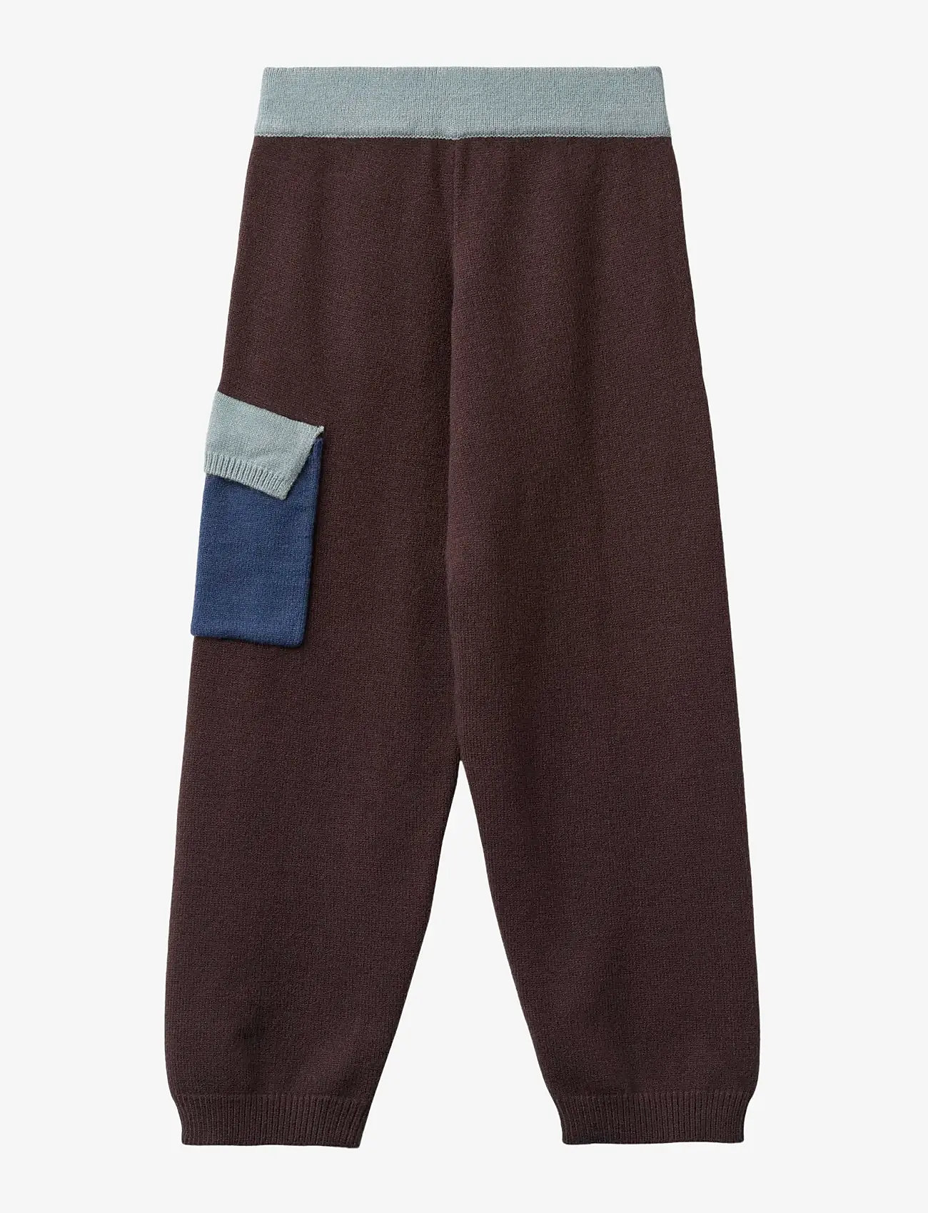 Fliink - ALON CONTRAST PANT - cargobyxor - coffee bean - 1