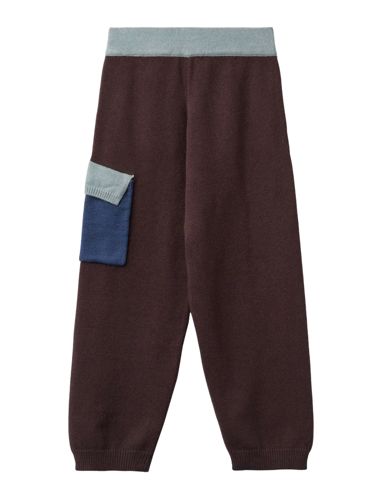 Fliink - ALON CONTRAST PANT - kargopüksid - coffee bean - 1