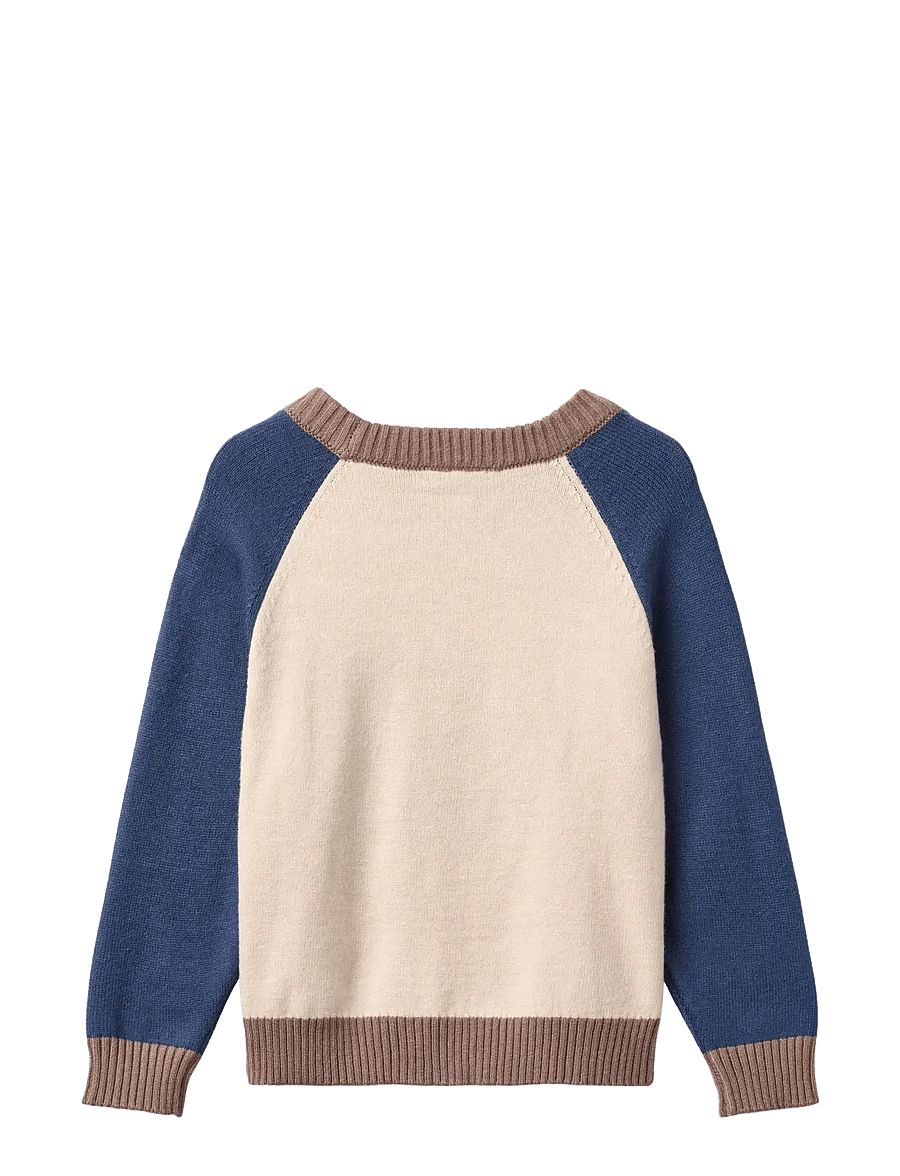 Fliink - ALON CONTRAST PULLOVER - pullover - sandshell - 2