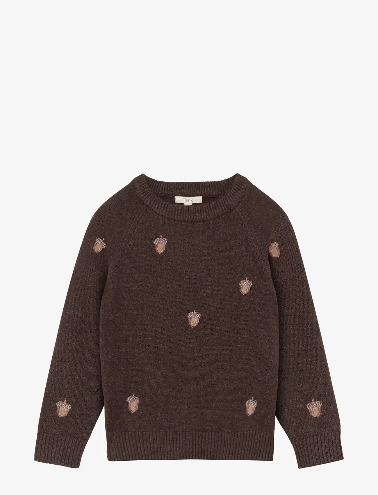 Fliink - BENNA ACORN PULLOVER - coffee bean - 0