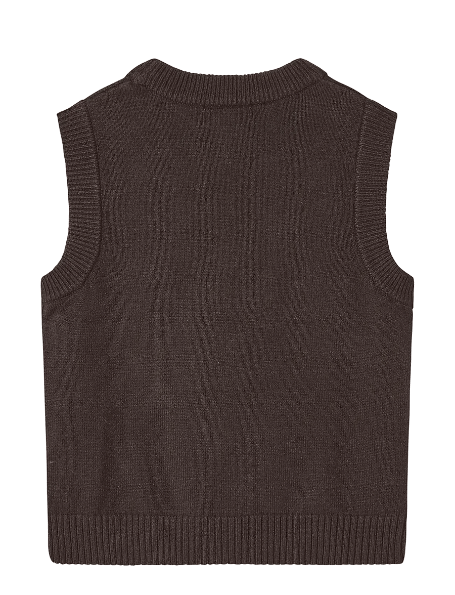 Fliink - BENNA PINECONE VEST - shop efter alder - coffee bean - 1