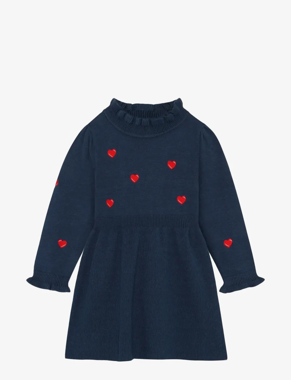 Fliink - BENNA WINTER DRESS - pikkade varrukatega vabaaja kleidid - insignia blue - 0