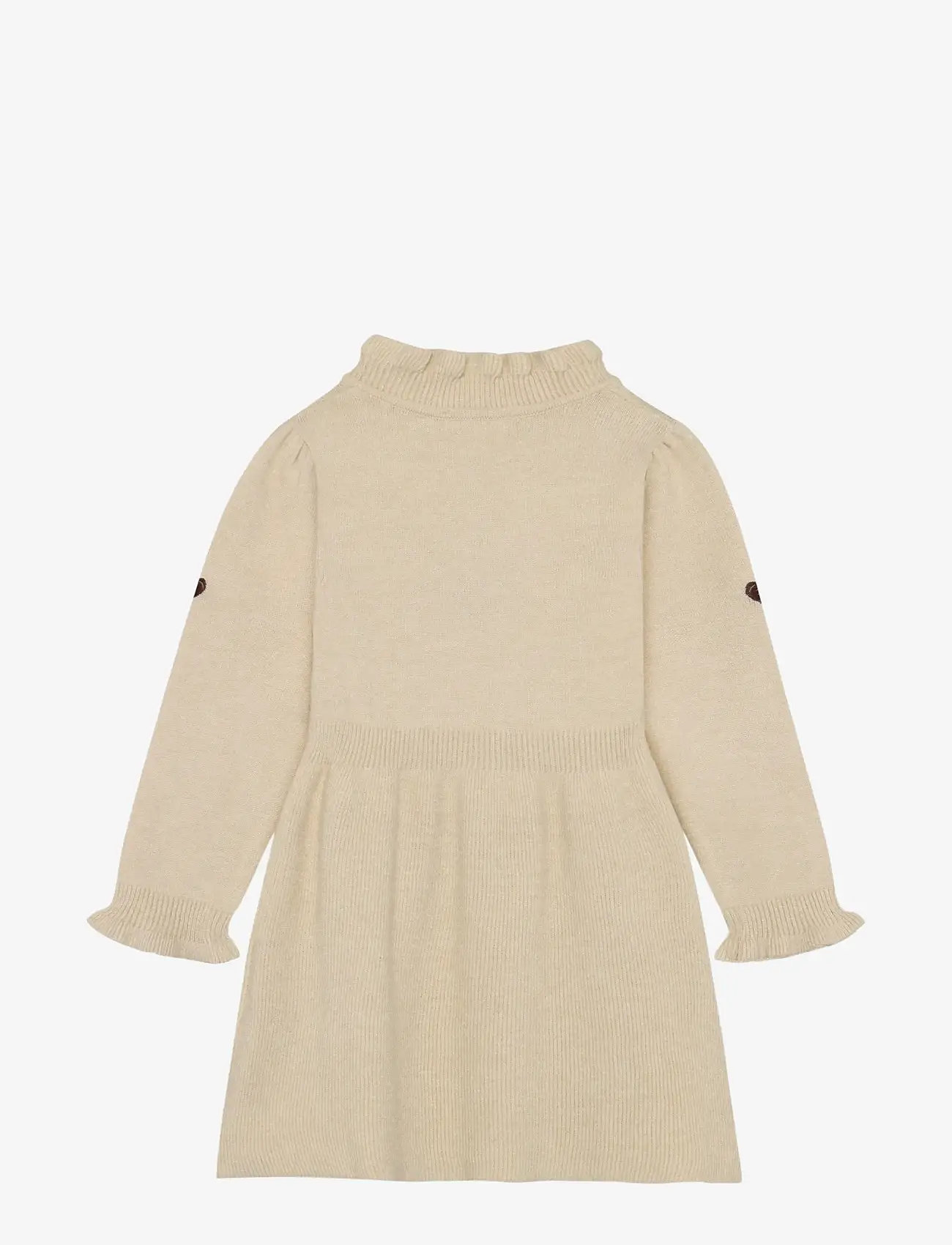 Fliink - BENNA WINTER DRESS - langærmede hverdagskjoler - sandshell - 1