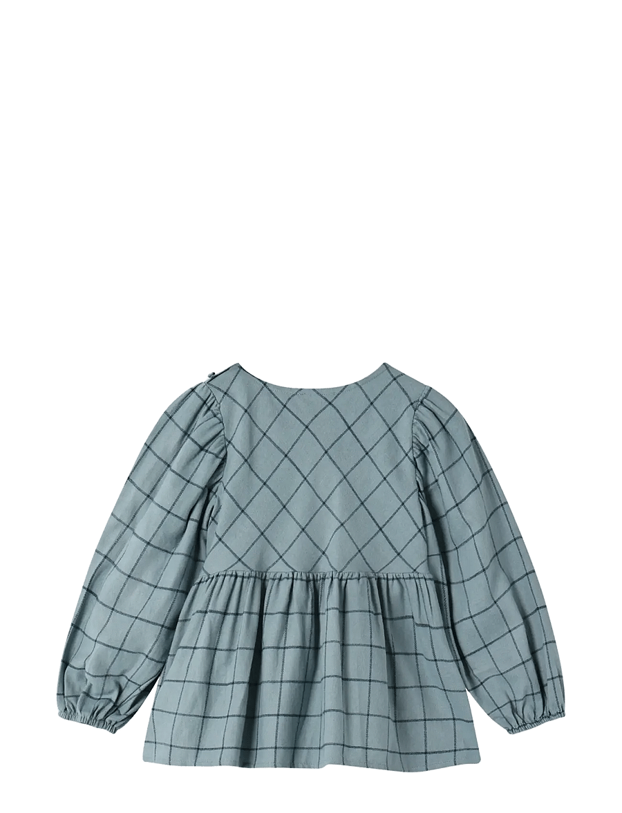 Fliink - CODY CHECK BLOUSE - bluzki i tuniki - slate - 2