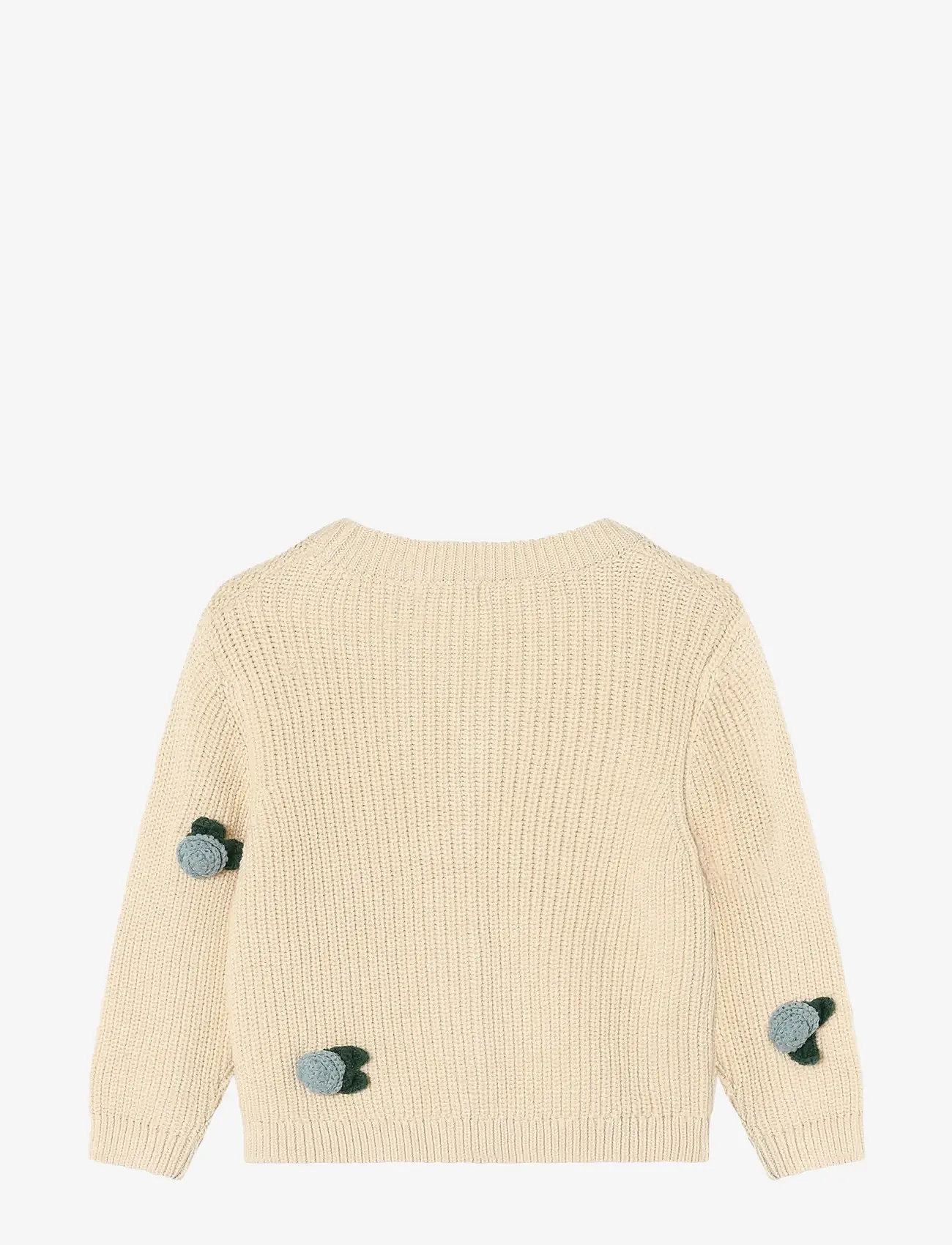 Fliink - COOL FLOWER CARDIGAN - cardigans - sandshell - 2