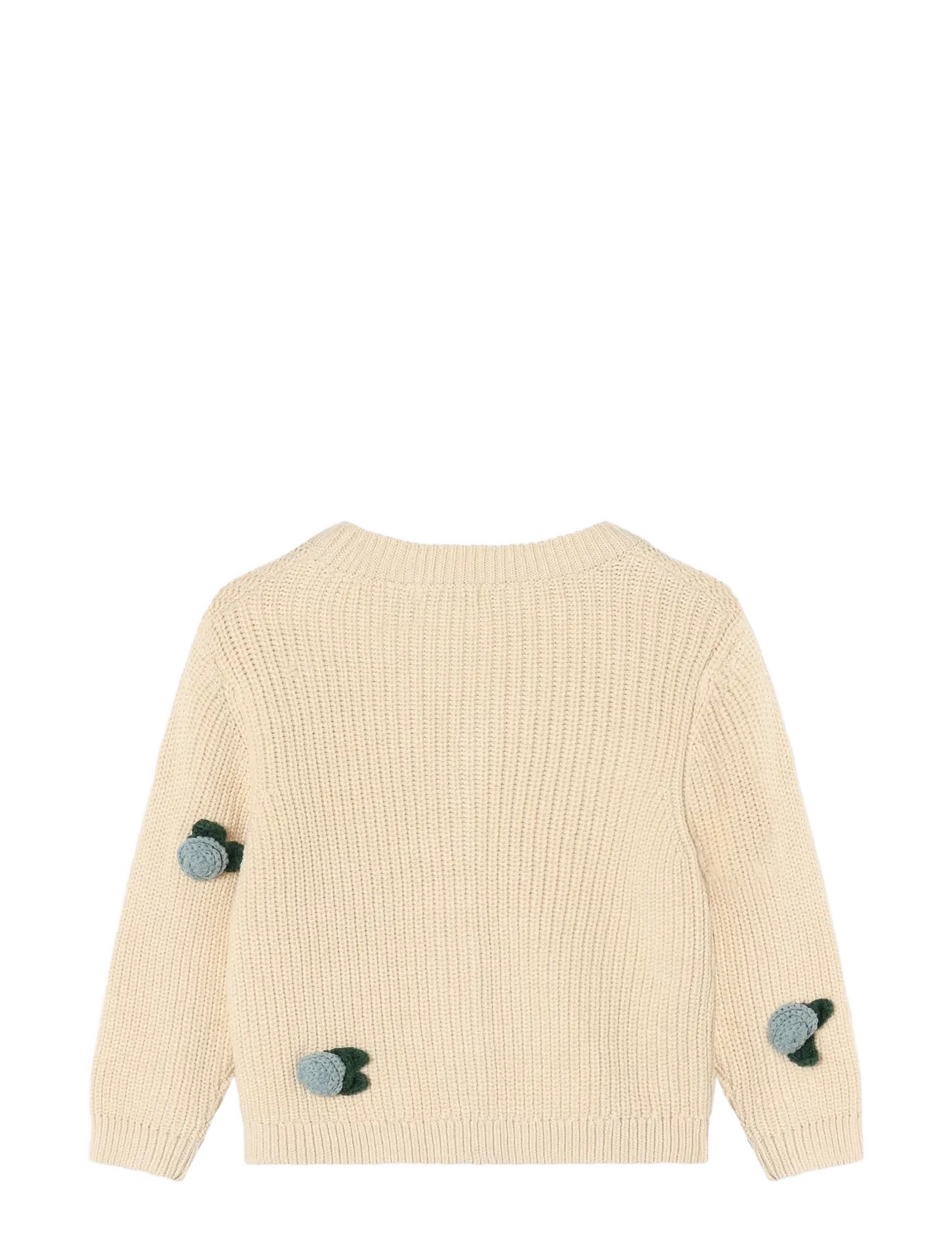 Fliink - COOL FLOWER CARDIGAN - cardigans - sandshell - 2