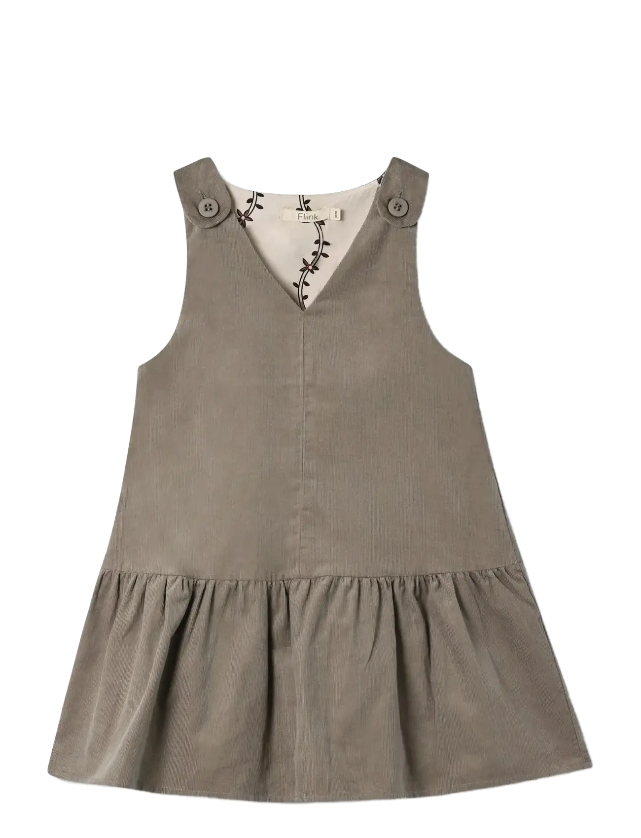 Fliink BILLY SPENCER DRESS - Riided - PINE BARK / beige