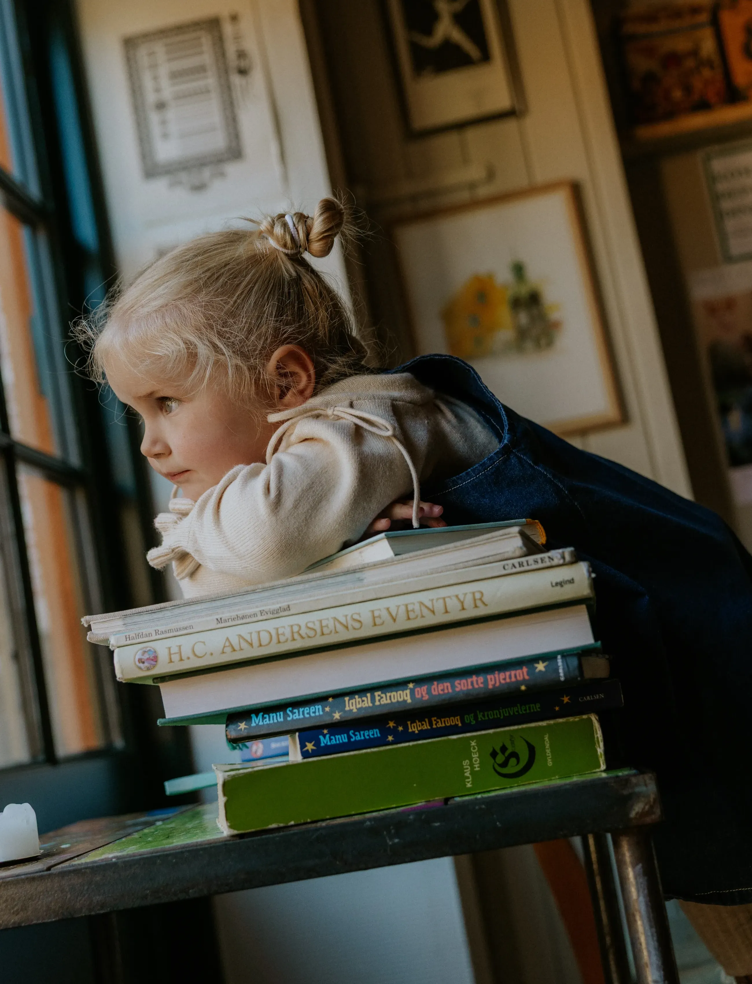 Fliink DON DENIM OVERALLDRESS - Kleider & Röcke - BLUE / navy