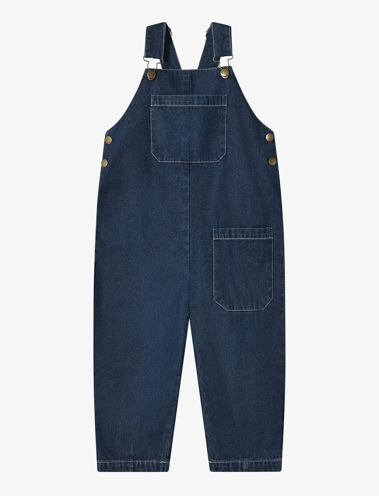 Fliink - DON DENIM OVERALL - overalls - dark denim blue - 0