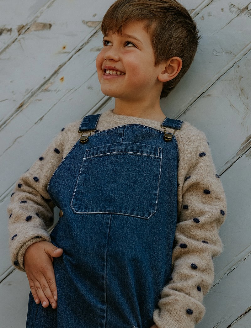 Fliink - DON DENIM OVERALL - tunked - dark denim blue - 0