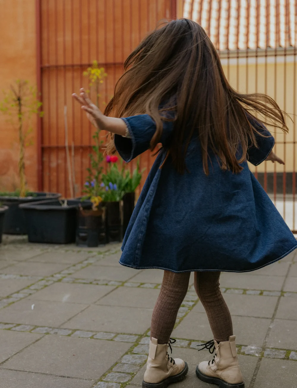 Fliink - DON DENIM SS DRESS - Ärmlösa vardagsklänningar - dark denim blue - 4