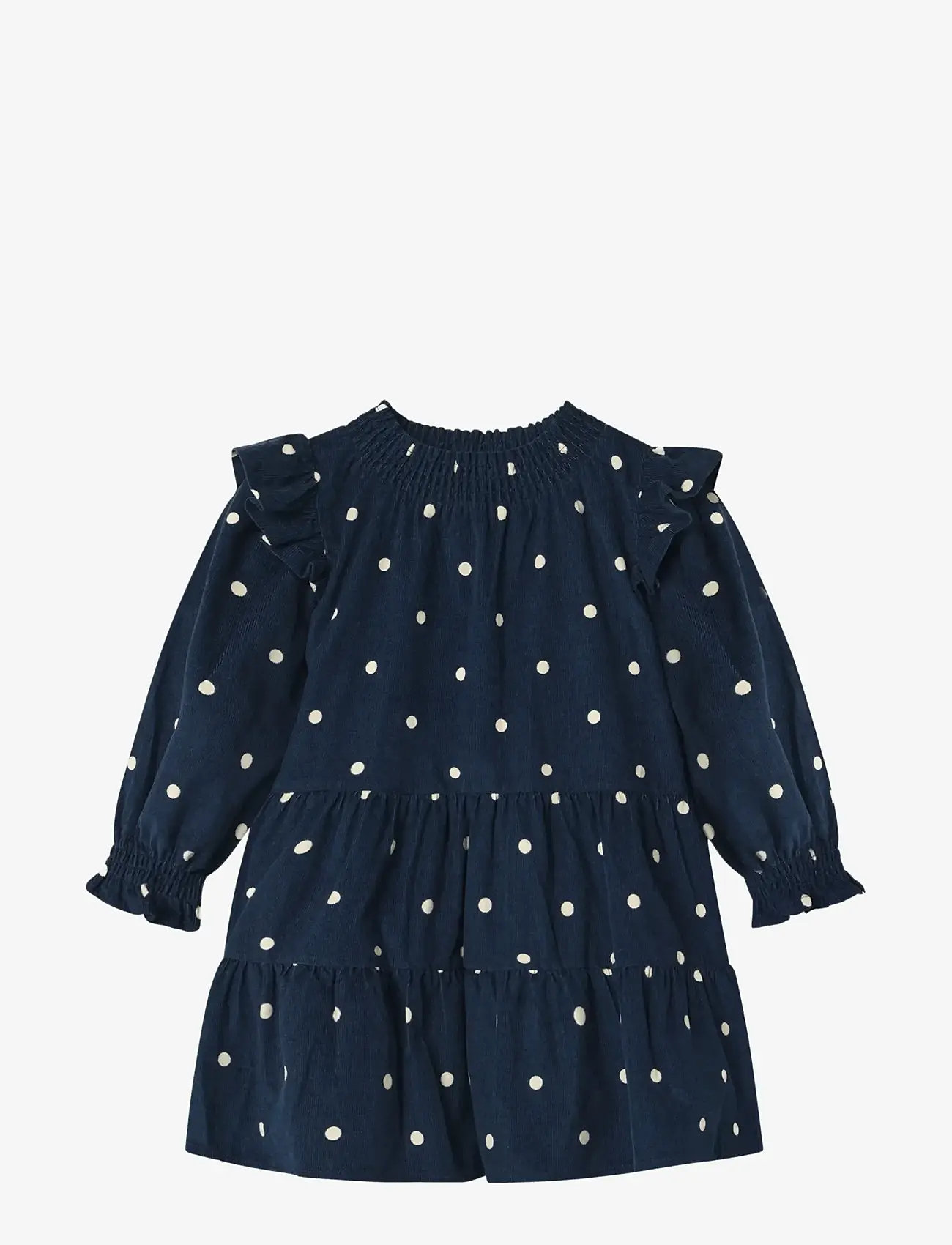 Fliink - DOLLY DOT DRESS - langärmelige babykleider - blue - 0