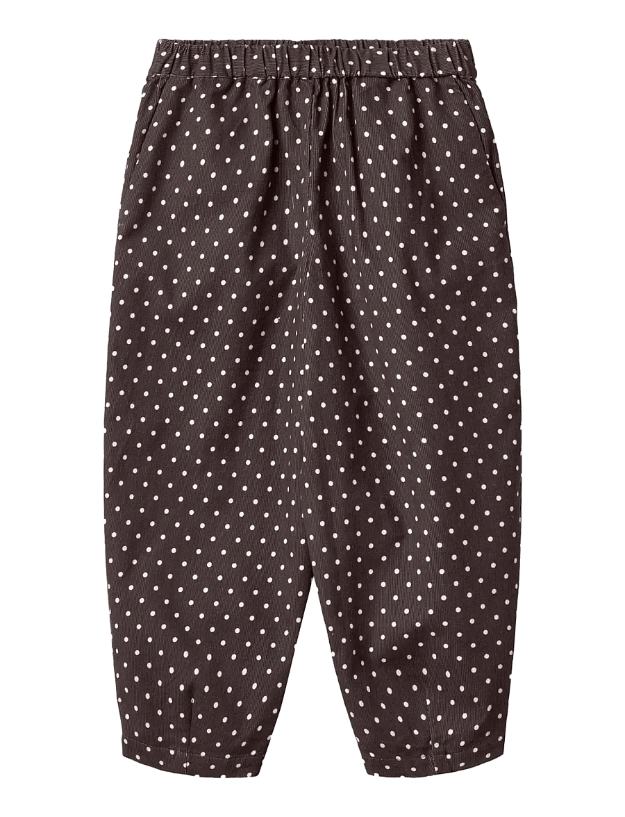 Fliink - DOLLY DOT PANT - beebipüksid - coffee bean dot - 1