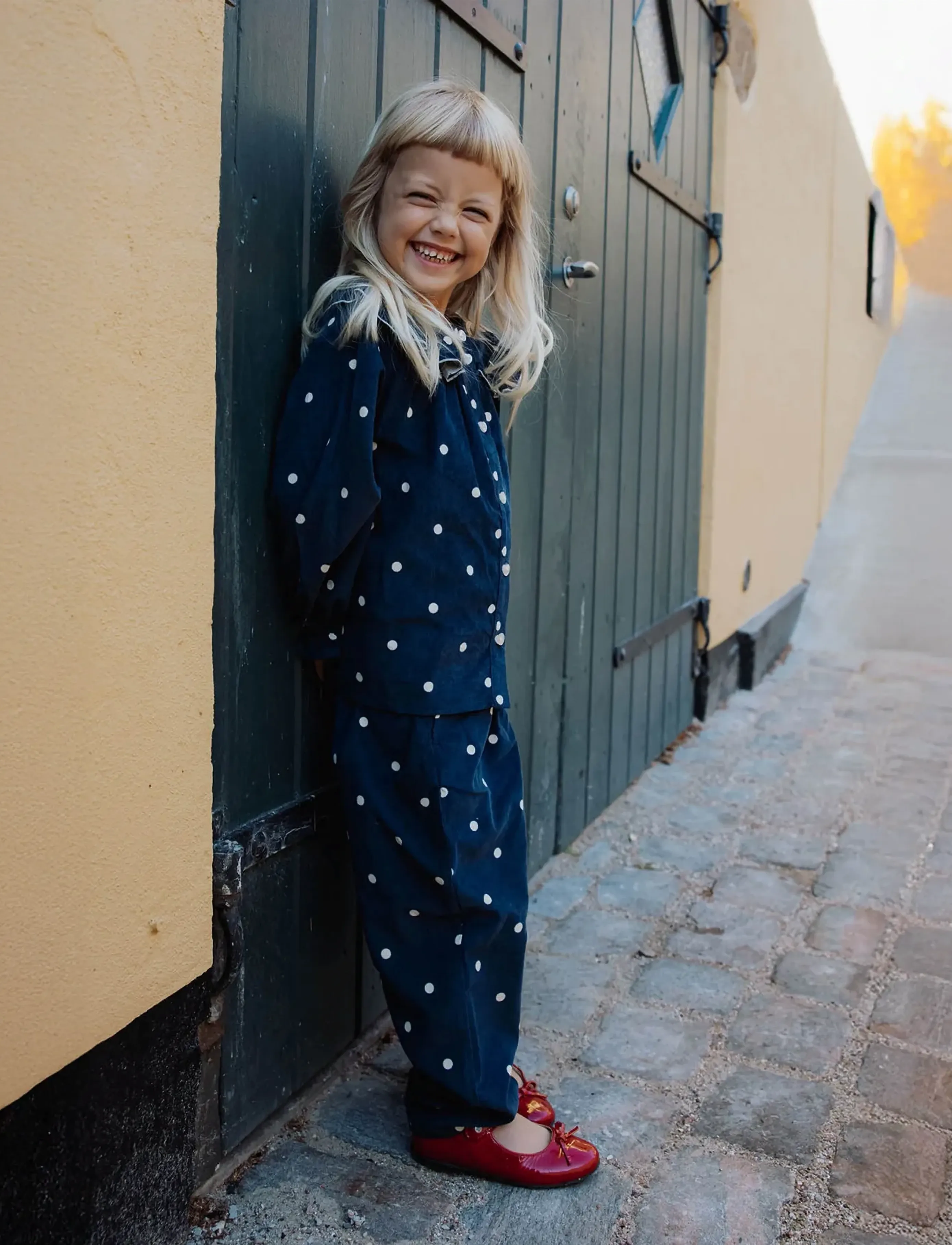 Fliink DOLLY DOT PANT - Babybyxor - INSIGNIA BLUE AOP / navy