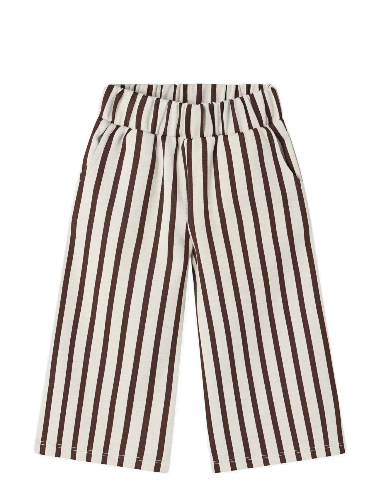 Fliink ELLY PANT - Bukser - SANDSHELL STRIPE / cream