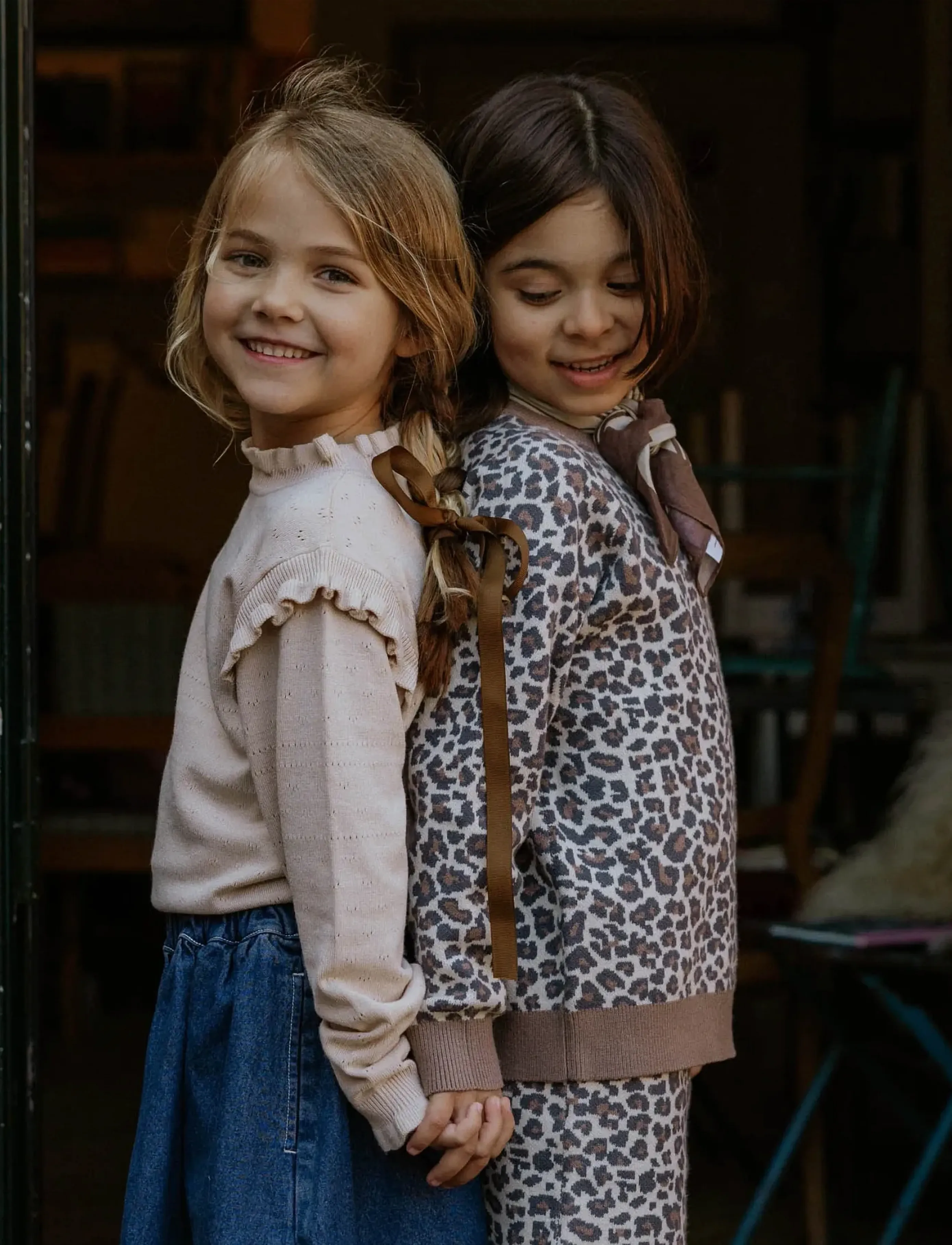 Fliink FAME LS BLOUSE - Blusen & Tuniken - SANDSHELL / cream