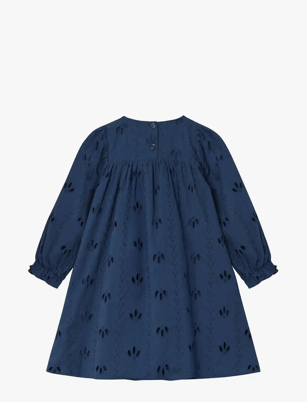 Fliink - CAMMA BOW DRESS - pikkade varrukatega vabaaja kleidid - blue - 2