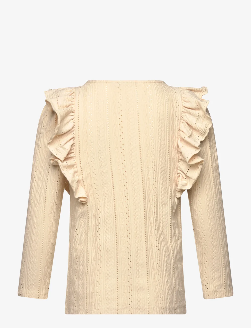 Fliink - GABBY LS BLOUSE - blusar & tunikor - sandshell - 1