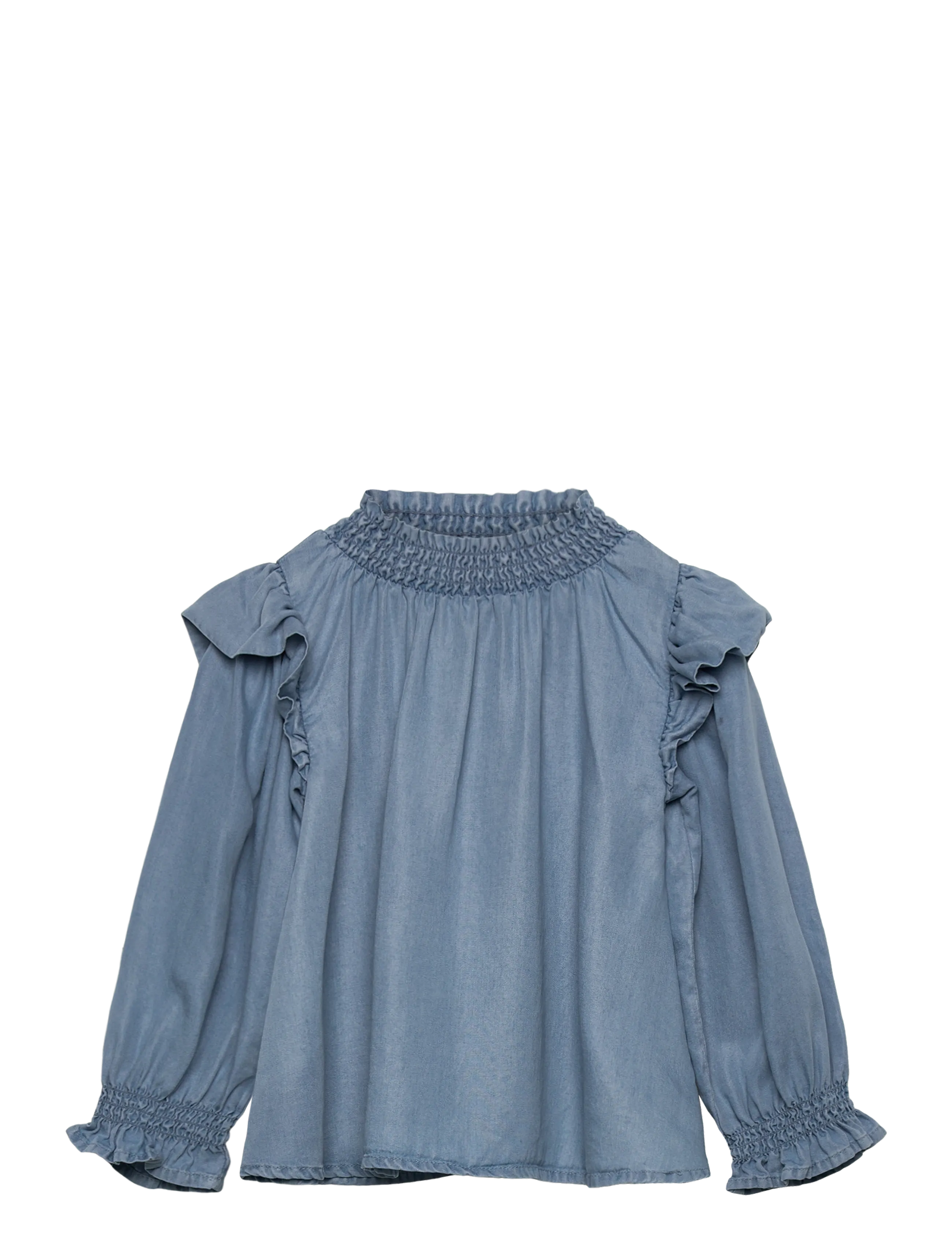Fliink HURLUM LS BLOUSE - Riided - LIGHT DENIM BLUE / blue