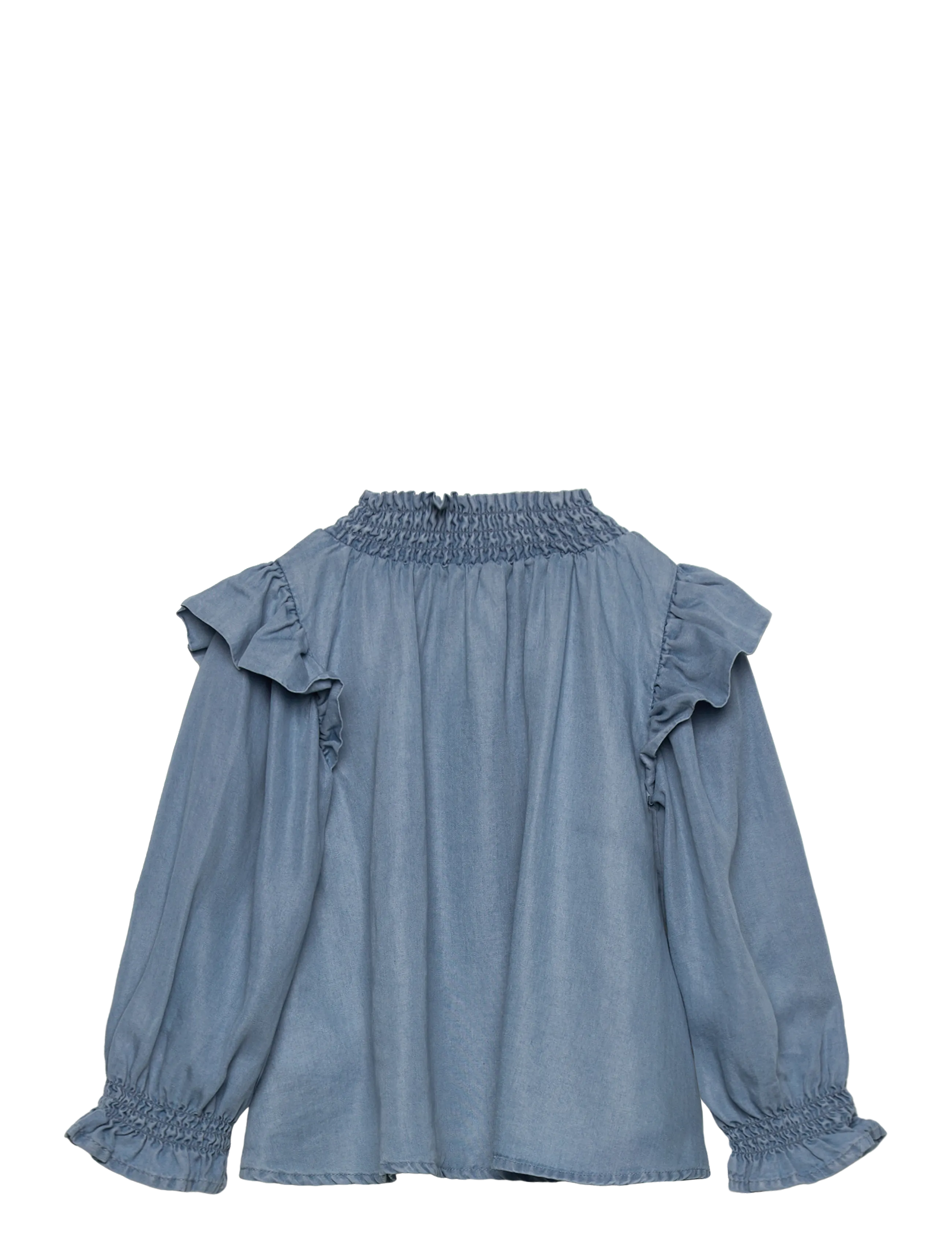 Fliink - HURLUM LS BLOUSE - bluser & tunikaer - light denim blue - 2